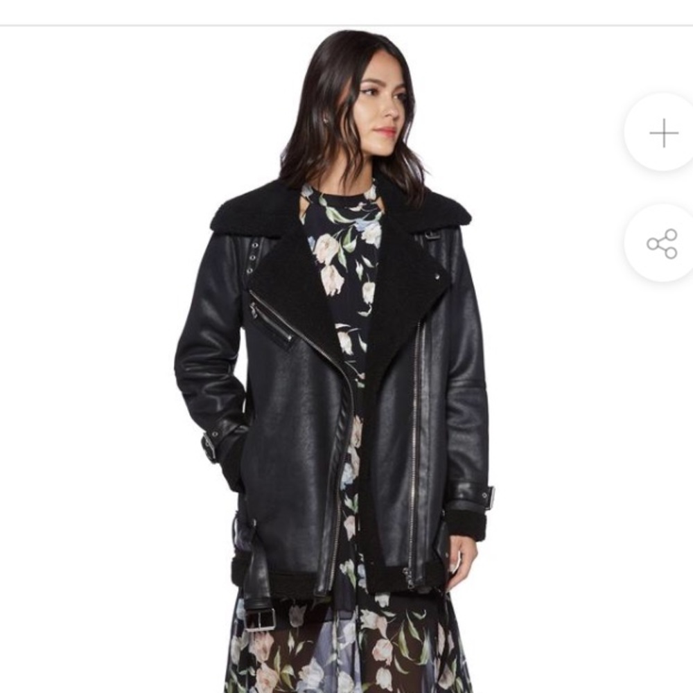 Avec Les Filles Aviator Coat (new with tags)